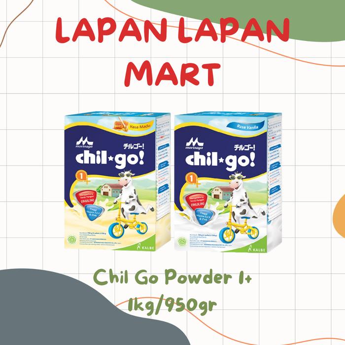 Gambar Chil Go Powder 1+ 1Kg/950gr - Vanilla dari Lapan Lapan Mart Banjarmasin undefined Tokopedia