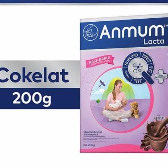 Gambar Anmum Lacta Coklat Susu Ibu Menyusui 200gr dari edna_shop undefined Tokopedia