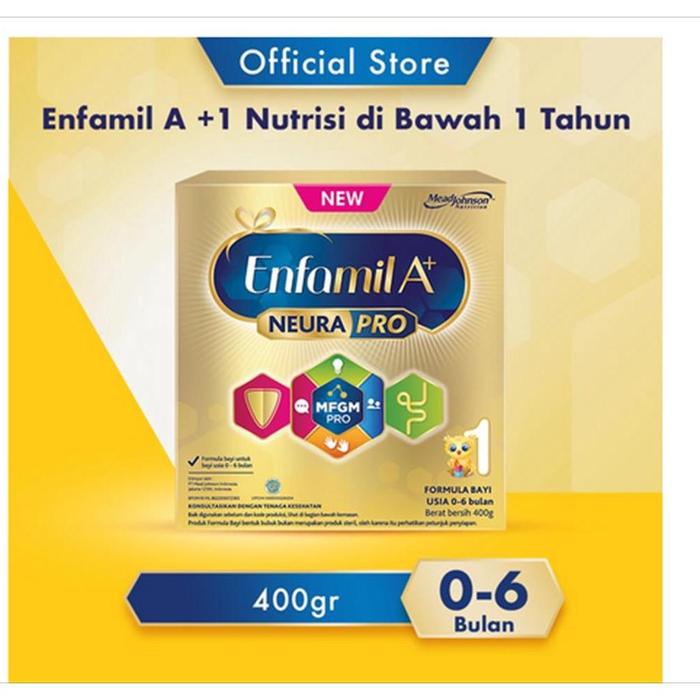 Gambar ENFAMIL A+ 1 A+ 2 400 GR TAHAP 1 0-6 BULAN TAHAP 2 6-12 BULAN 400GR KEMASAN KOTAK A1 A2 1 2 - ENFAMIL 1 400GR dari toko mamma ellyn undefined Tokopedia