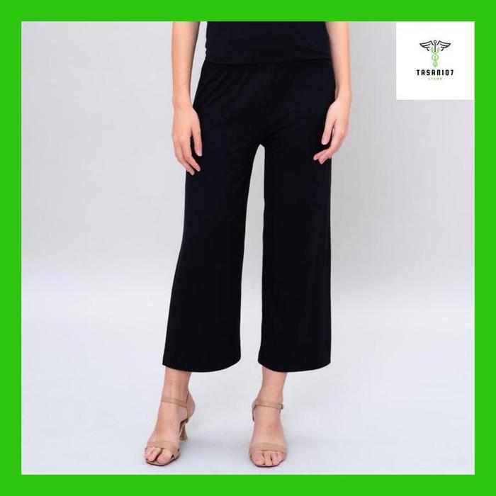 Gambar TASAN* NAPOCUT LEGGING KULOT TENCEL - Jet Black, S/M dari Tasani07 undefined Tokopedia