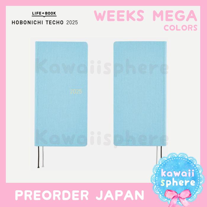 Gambar Hobonichi Techo 2025 Weeks MEGA | Colors Series | Hobonichi Weeks MEGA 2025 | Preorder Handcarry Japan - Lemon Water, JPN dari Kawaiisphere undefined Tokopedia