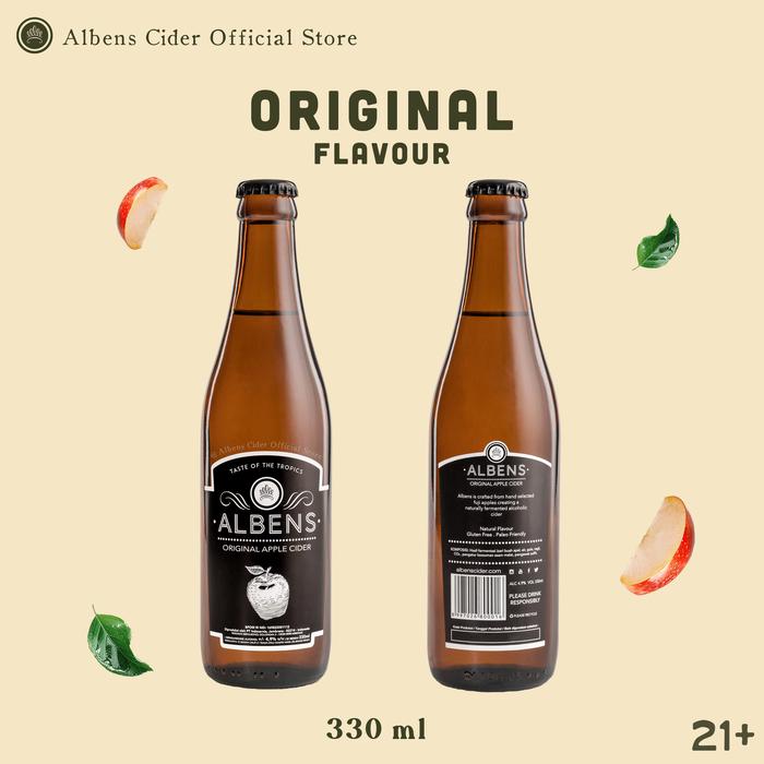 Gambar Albens Cider SINGLES (1x) - Original Apple dari Albens Cider Official Store undefined Tokopedia