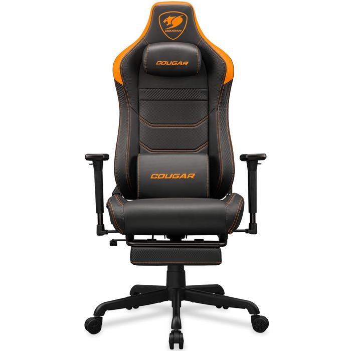 Promo COUGAR ARMOR EVO S ORANGE WITH FOOTREST HOME OFFICE GAMING