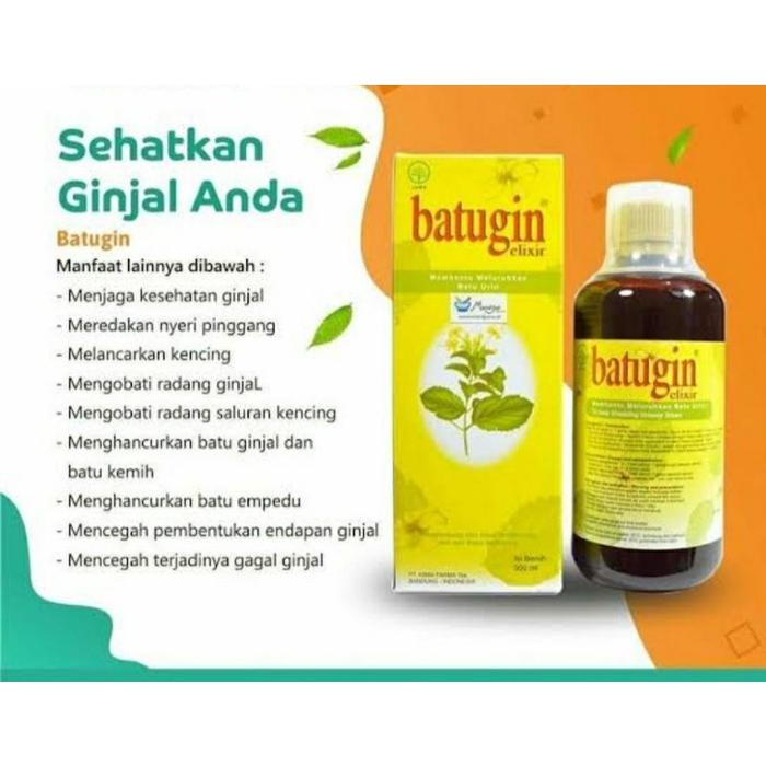 Jual batugin sirup elixir untuk melaancarkan buang air kecil - 120ml - Kota Pekanbaru - Apotek Bersama Pekanbaru | Tokopedia