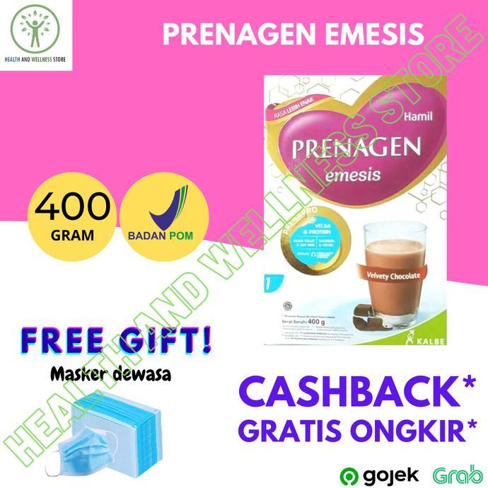 Gambar PRENAGEN EMESIS 400 GRAM COKELAT SUSU IBU HAMIL TRIMESTER AWAL dari edna_shop undefined Tokopedia