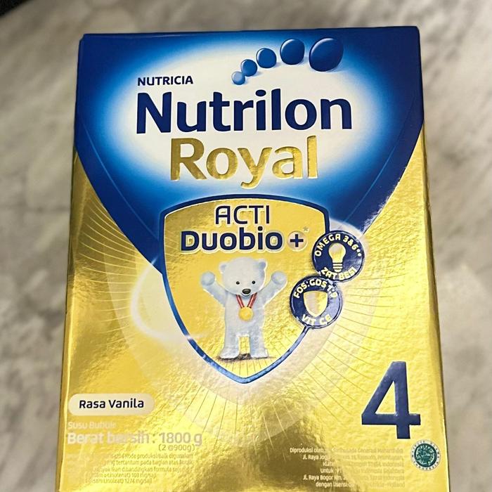 Gambar NUTRILON royal acti duobio 4 vanilla 1800g (2x900g) susu formula anak dari pompommomandkids undefined Tokopedia