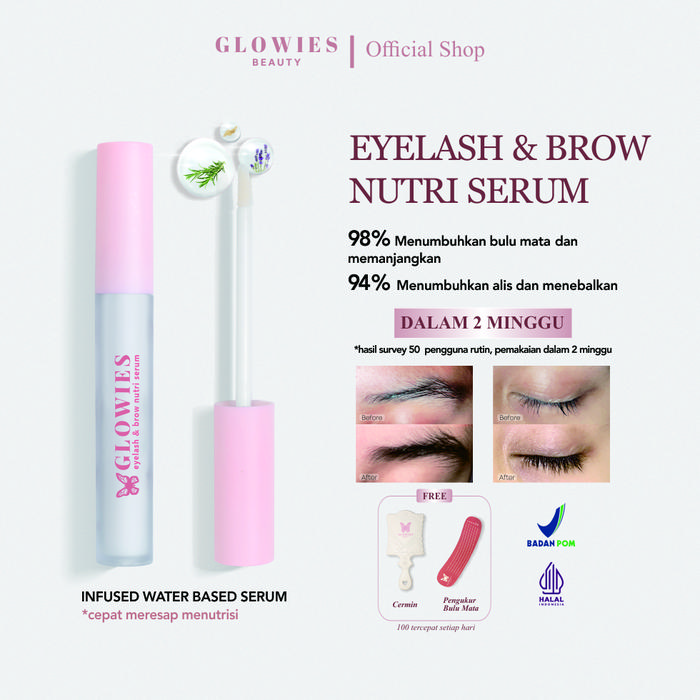 Gambar GLOWIES Serum Bulu Mata & Alis | Glowies Beauty - Single dari GLOWIES BEAUTY Official Shop undefined Tokopedia
