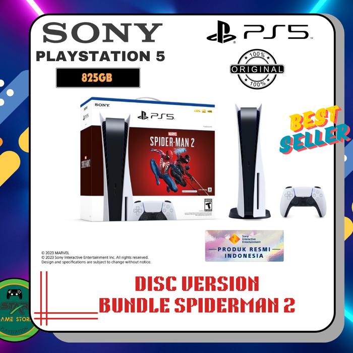 Gambar Playstation 5 Disc version Garansi Resmi Sony Indonesia -  SPIDERMAN 2 dari Star Game Store undefined Tokopedia