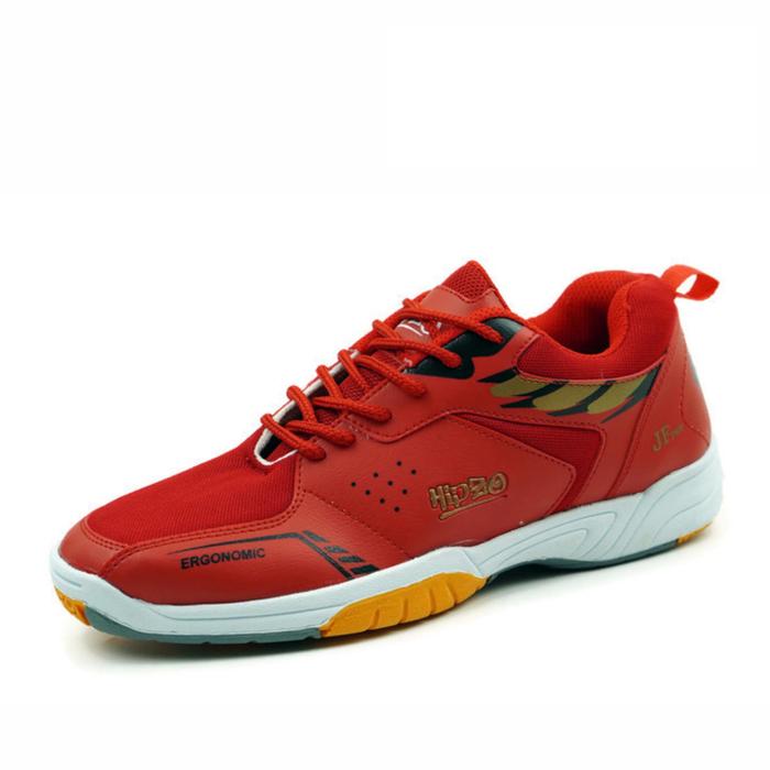 Gambar Sepatu Pria Badminton Sepatu Pria Sport Hipzo - Merah, 43 dari PUPUT OLSHOP 60 ( Gudang Fashion Bandung ) undefined Tokopedia