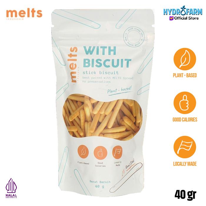 Gambar Melts - Butter Biscuit / Biskuit Stik Mentega - 40 gr - 40gr dari Hydrofarm Pondok Indah undefined Tokopedia