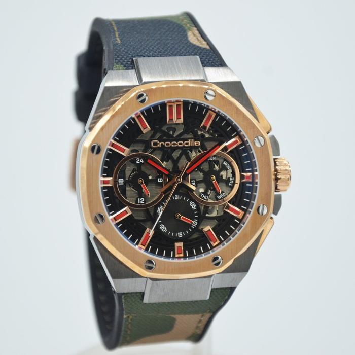 Genuine Crocodile Crocodile Sapphire Watch Jual Jam Tangan Pria