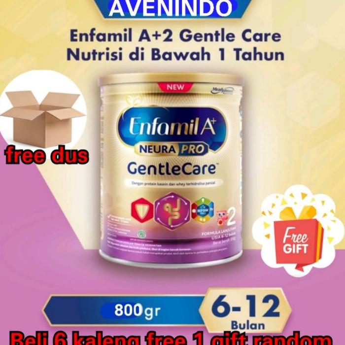 Gambar Enfamil A+ 2 gentle care neura pro 800 gram susu bayi 6 - 12 bulan gangguan pencernaan alergi susu sapi - 350gr dari toko mamma ellyn undefined Tokopedia