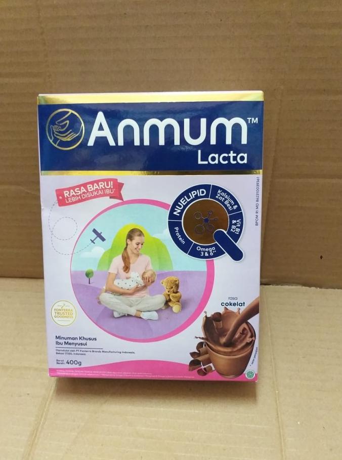 Gambar ANMUM LACTA IBU MENYUSUI / COKELAT /400GR dari edna_shop undefined Tokopedia