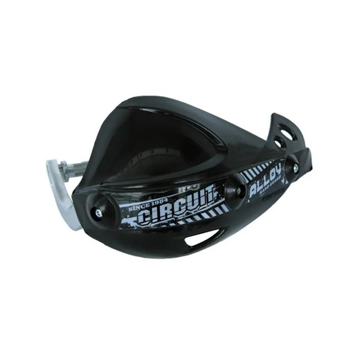 Gambar Handguard Alloy Short Stang Besi Motor Trail Offroad Universal Circuit Equipment - Black dari Webike Indonesia undefined Tokopedia