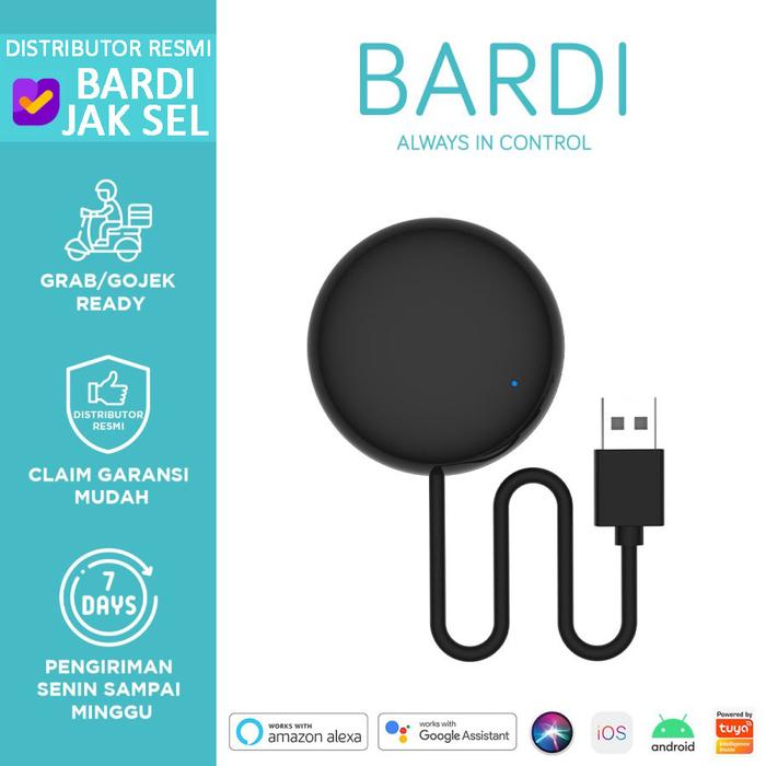 Gambar BARDI Universal IR Remote 12M - Infra Red Remote Wifi Max 12M - IR12M dari Bardi Smarthome Distributor undefined Tokopedia