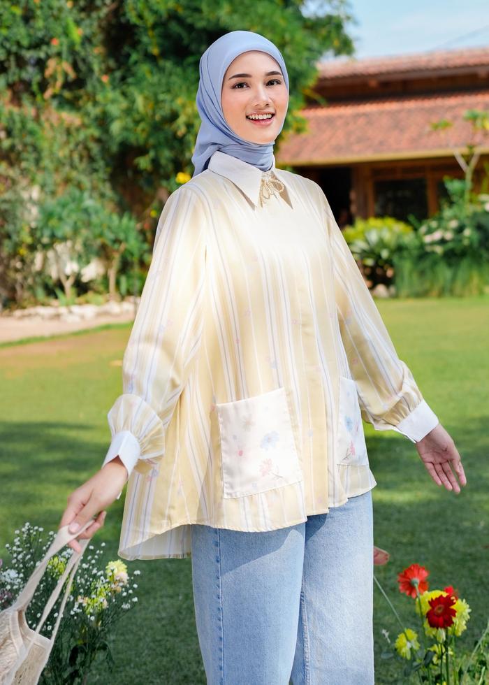 Gambar Playful Summer Kemeja Wanita - Sunny Shirt dari Puru Kambera Official undefined Tokopedia