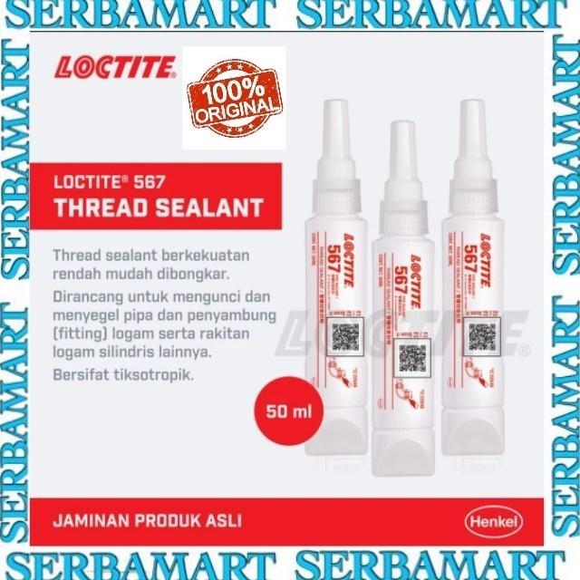 Gambar Lem Loctite 567 50Ml Sealant - Loctite 567 50 Ml Threadsealant Originl dari Diamond PRO undefined Tokopedia