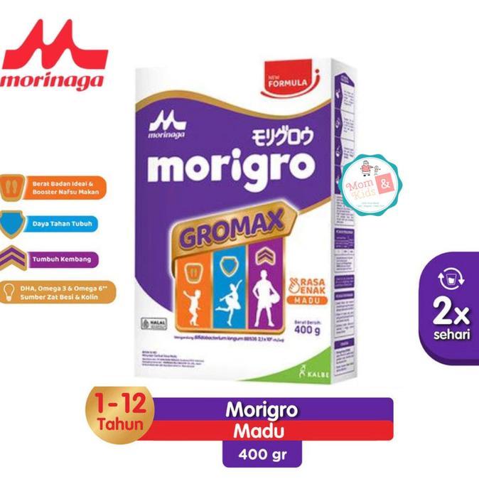 Gambar [TERMURAH] MORIGRO GROMAX VANILA MADU 400GR | Morinaga Morigro 400 Gr - MADU 400GR dari Stormish undefined Tokopedia