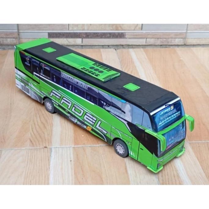 Gambar Miniatur Bus MSM RATU PANDORA JET BUS 5 NEW 1/50 no PAPERCRAFT - MAUDI JB5 dari dnzone undefined Tokopedia