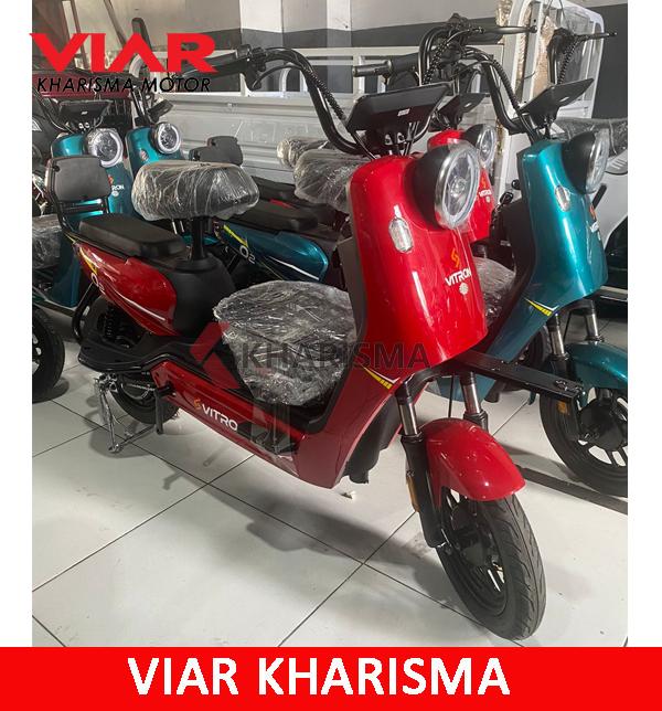 Gambar Sepeda Listrik EV - Viar VITRON O2 - Merah dari VIAR KHARISMA MOTOR undefined Tokopedia