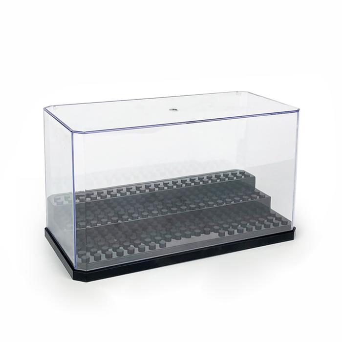 Gambar Kotak Lego Minifigure Display Display Box Akrilik Baseplate - Hitam dari Wen Lai store888 undefined Tokopedia