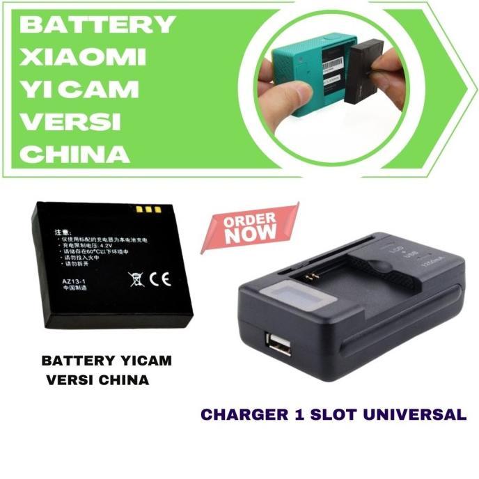 Gambar P R O M O Battery Yi Cam Basic / Baterai Yicam / Charger For Yi Action Camera - BatteryOnly dari Camera Center Point undefined Tokopedia