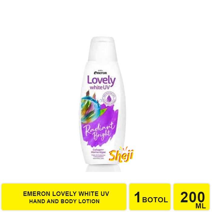Gambar EMERON LOVELY WHITE UV 200ML - RB 200ML(KCL) dari Sheji undefined Tokopedia