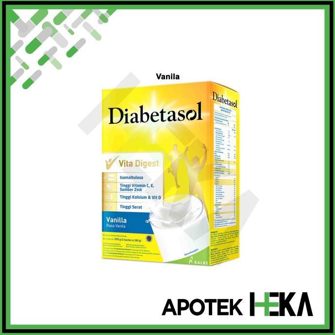 Gambar Diabetasol 570 g - Susu Nutrisi Khusus Diabetes - Vanila dari elnadi undefined Tokopedia