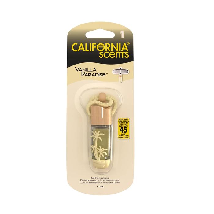 Gambar California Scents Vial Gantung Estetik Pengharum Parfum Kendaraan Kamar Ruangan Mobil Strong Tahan Lama Awet Anti Mual - Vanila Paradise dari California Scents undefined Tokopedia