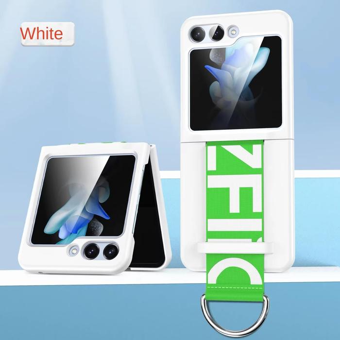 Gambar Case Samsung Z Flip 6 5 4 3 5G Hand Grip Strap Wristband Zflip - WHITE, Z FLIP 6 dari i-case undefined Tokopedia