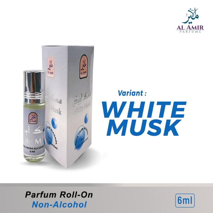 Gambar Al Amir Parfum White Musk Spray 35ml - WHITE MUSK 6 ML dari Parfum Al Amir undefined Tokopedia