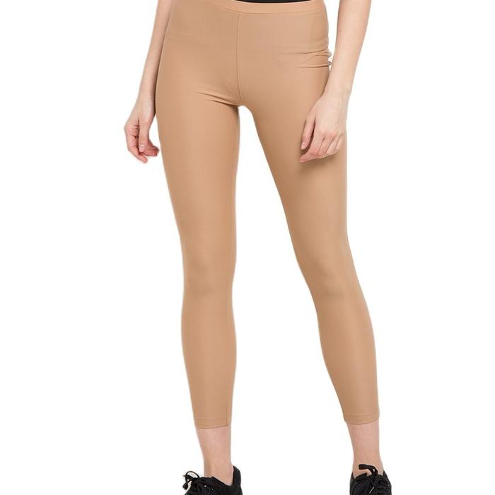 Gambar CELANA KETAT PANJANG NYLON WARNA KULIT DEWASA, OPELON LEGGING CREAM - Cream, XL dari SPEEDS SPORT undefined Tokopedia
