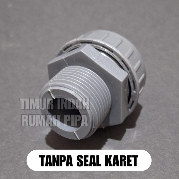 Gambar Union 1" x 3/4" / Watermur 1" x 3/4" - LANGGENG - TANPA SEAL dari RUMAH PIPA SURABAYA undefined Tokopedia