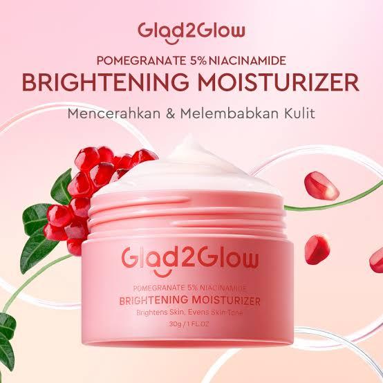 Gambar GLAD2GLOW MOISTURIZER PELEMBAB WAJAH 30GR 55GR - pink 30 gr dari Dailyneeds sub undefined Tokopedia