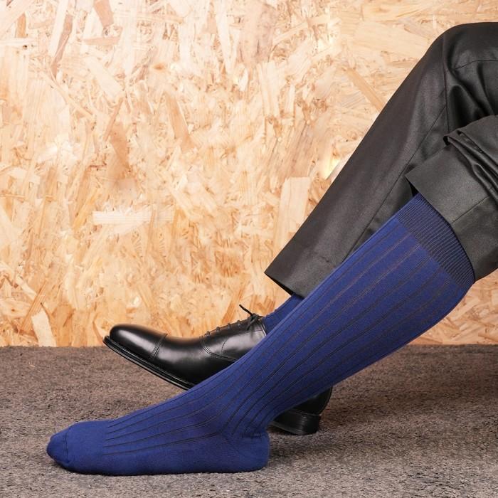 Gambar AGAM SOCKS LEGACY OVER THE CALF TENCEL MODAL - Black, XL | EUR. 46++ dari labrador. undefined Tokopedia