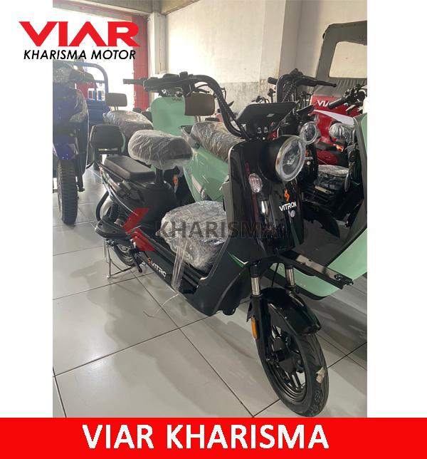 Gambar Sepeda Listrik EV - Viar VITRON O2 - Hitam dari VIAR KHARISMA MOTOR undefined Tokopedia