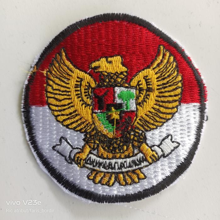 Gambar BET BORDIR LOGO LAMBANG KEMENTERIAN AGAMA LAMBANG KEMENAG LAMBANG GARUDA - garuda dari Ric atribut undefined Tokopedia