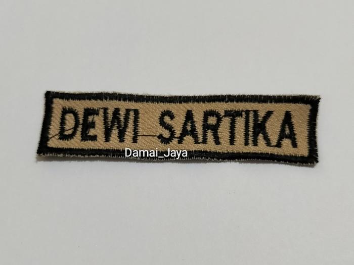 Gambar Badge Nama Pahlawan Nasional Bet Pahlawan - DEWI SARTIKA dari Pandu Pramuka undefined Tokopedia