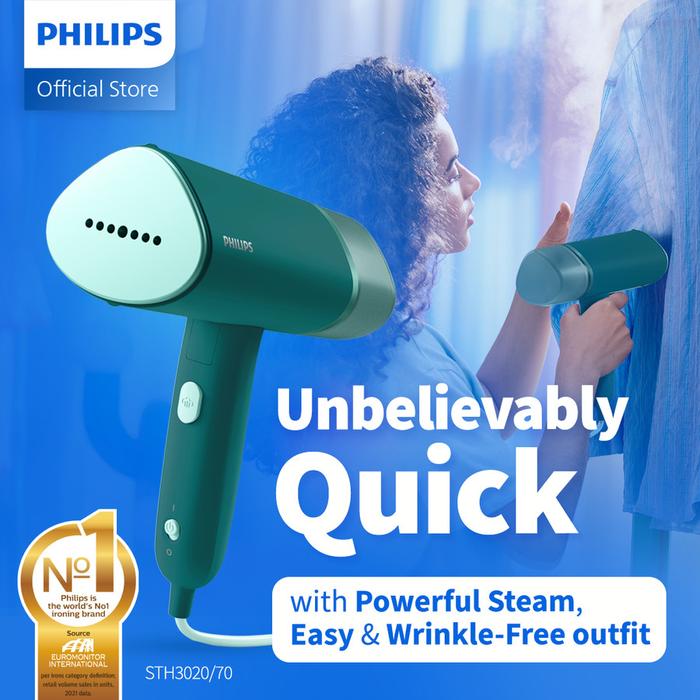 Gambar Philips Handheld Steamer 3000 Series - STH3010/70 - sth3020/70 dari ExtraBelanja undefined Tokopedia