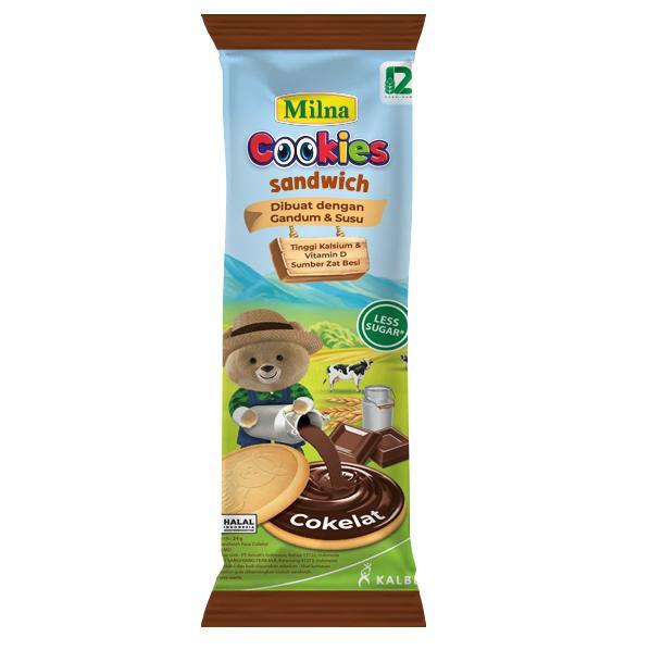 Gambar Milna Cookies Sandwich / Biskuit Bayi / Cemilan Bayi - Coklat dari Samanth Olshop undefined Tokopedia