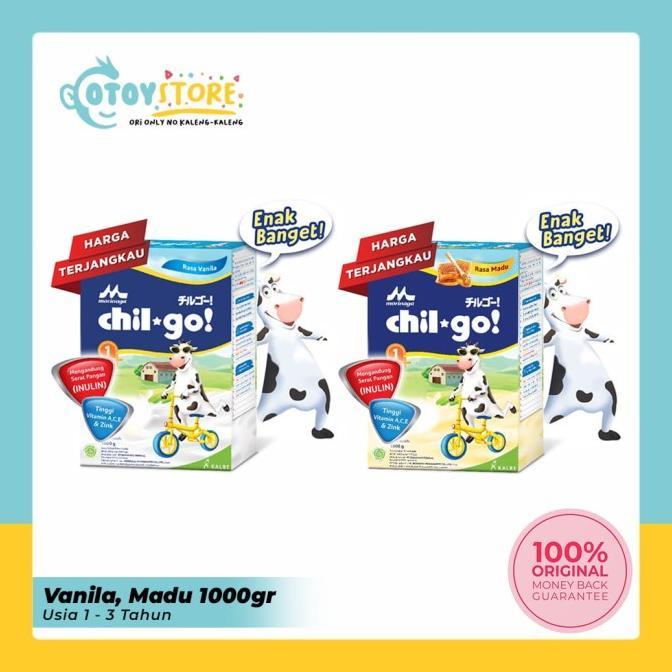 Gambar Chil Go Powder 1+ Vanila Madu 950 gram / Susu Chilgo Vanilla Kemasan Baru 950g - Vanila dari Samanth Olshop undefined Tokopedia