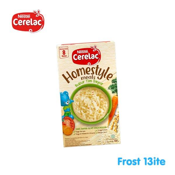 Gambar Nestle Cerelac Homestyle Meals Bubur Tim Sayur - 8 Bulan Ke Atas dari Frost Bitess undefined Tokopedia