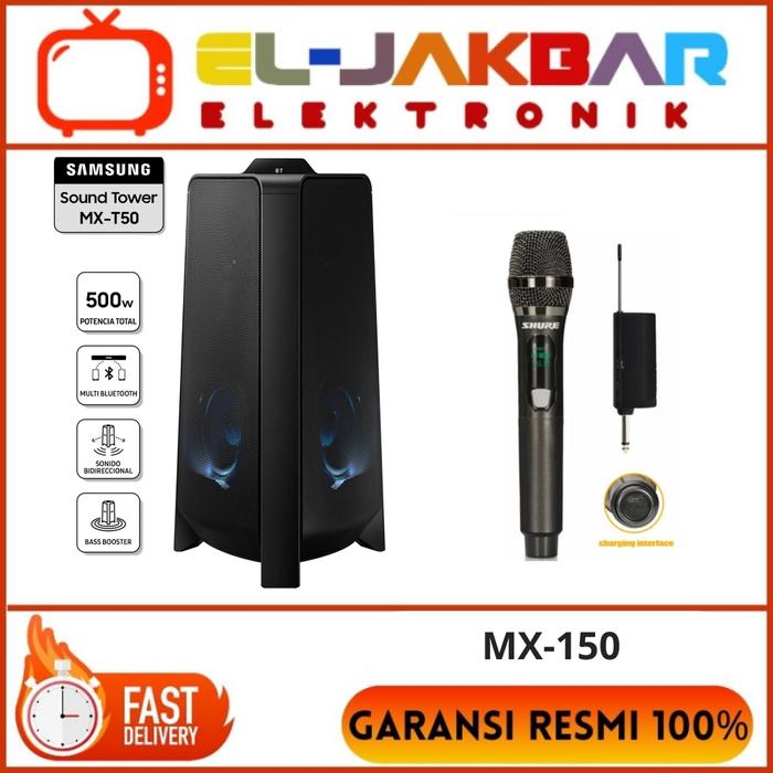 Samsung Sound Tower Mx T50 Soundbar Samsung 500w Samsung MX-T50/XL Sound  Tower 500W Channel Bluetooth Enabled Party Speaker