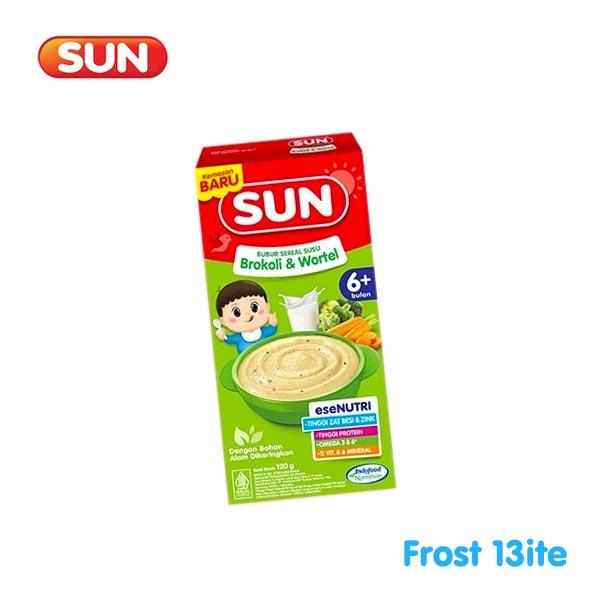 Gambar Sun Bubur Sereal Susu Brokoli & Wortel / Broccoli & Carrot - 6 Bulan Ke Atas dari Frost Bitess undefined Tokopedia