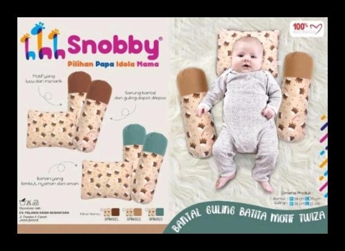 Gambar SALE SNOBBY BANTAL GULING BAYI BATITA SET TWIZA SERIES SPB 6921-3 SALE - Green dari umisalma1 undefined Tokopedia