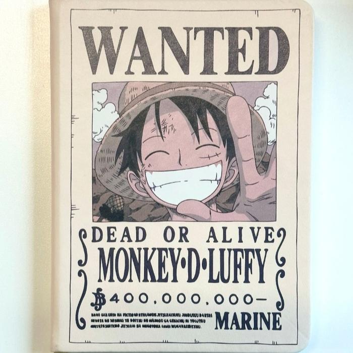 Gambar Buku Tulis Hardcover Keren - Miniso One Piece Classic Collection PU Hardcover Book - Luffy dari jastipsripilan undefined 4 Tokopedia