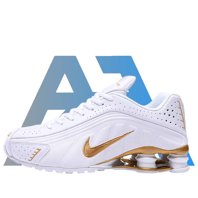 Gambar Sepatu  Nike Shox R4 White Gold 100% Original BNIB - Putih, 41 dari A3H Store.id undefined Tokopedia