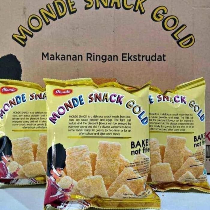 Gambar Monde Snack gold 1dus isi 45 dari Kiyya grosir undefined Tokopedia