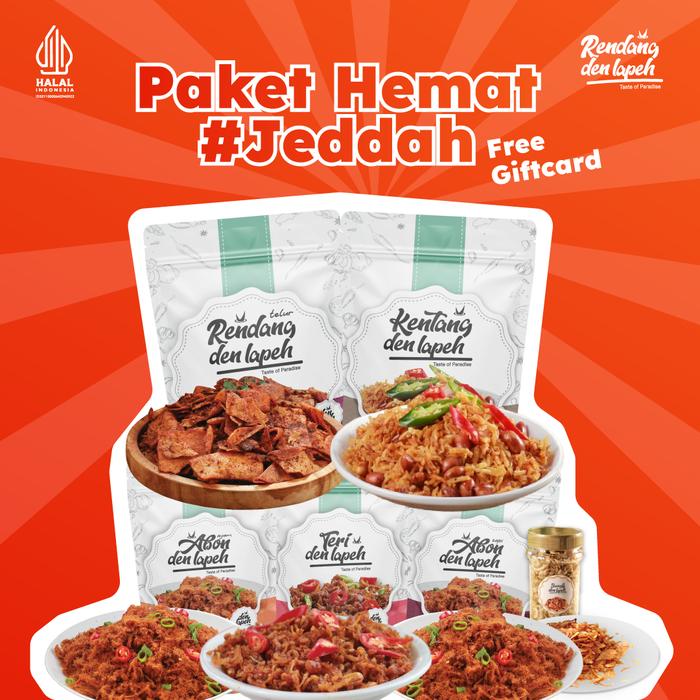 Gambar Paket Hemat Bekal Haji Umroh Traveling Lauk Kering Indonesia - Series Jeddah dari RendangDenLapeh undefined Tokopedia