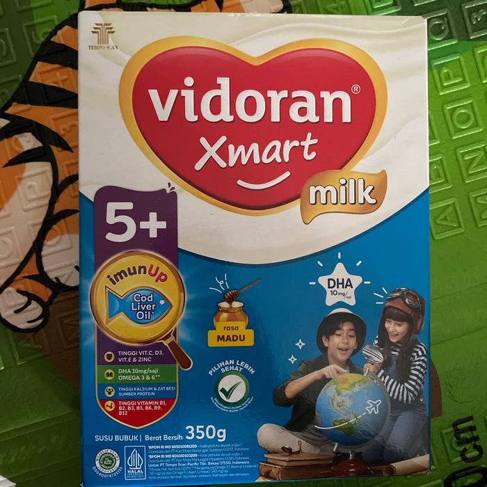 Gambar Vidoran xmart 5+ madu 350gram susu formula dari Dapoer layla undefined Tokopedia